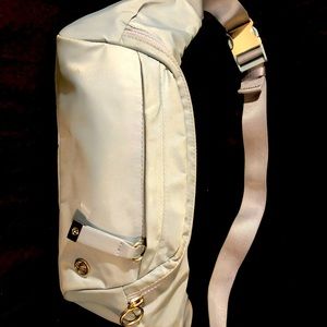 Light blue lululemon fanny pack